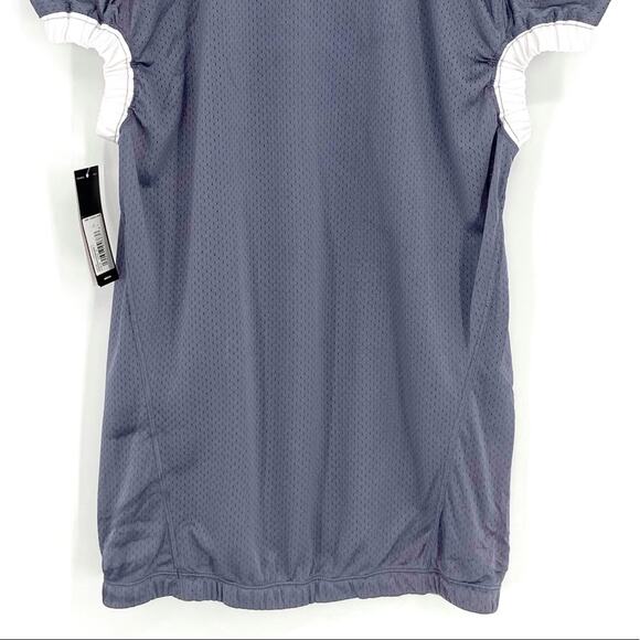Adidas Football Jersey Practice Sportswear Athleisure Size Large Gray NWT - Picture 5 of 8